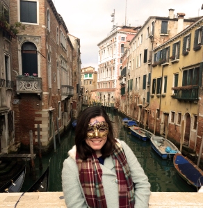 If you can't wear a mask in Venice during the carnival, when can you?!